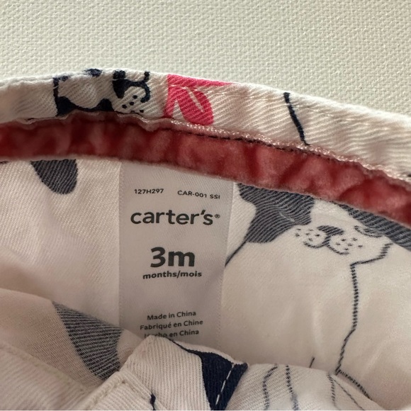 Carter’s 3 Months Baby Girl Puppy Dress Dog - Picture 3 of 5